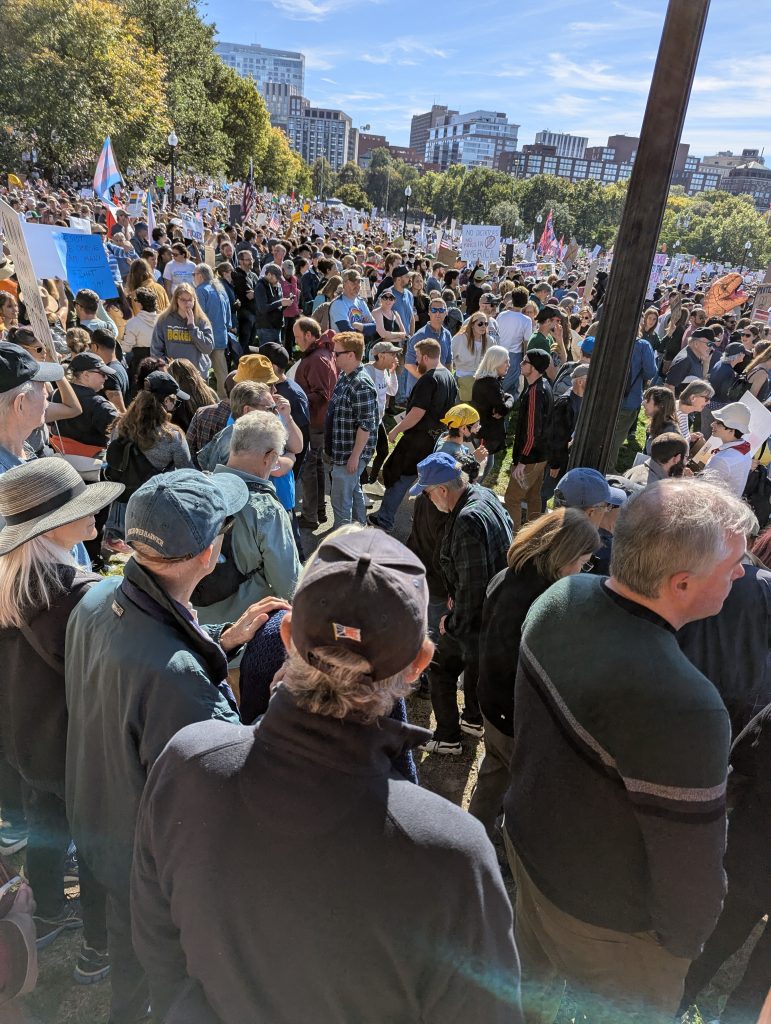Protest in Boston