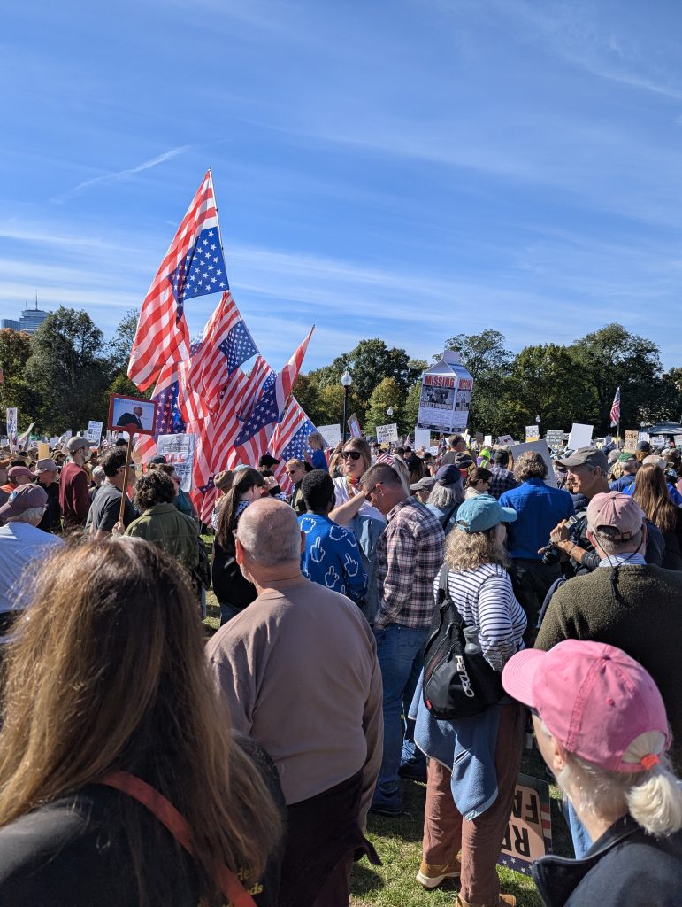 Protest in Boston
