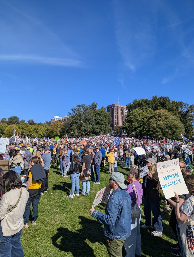Protest in Boston