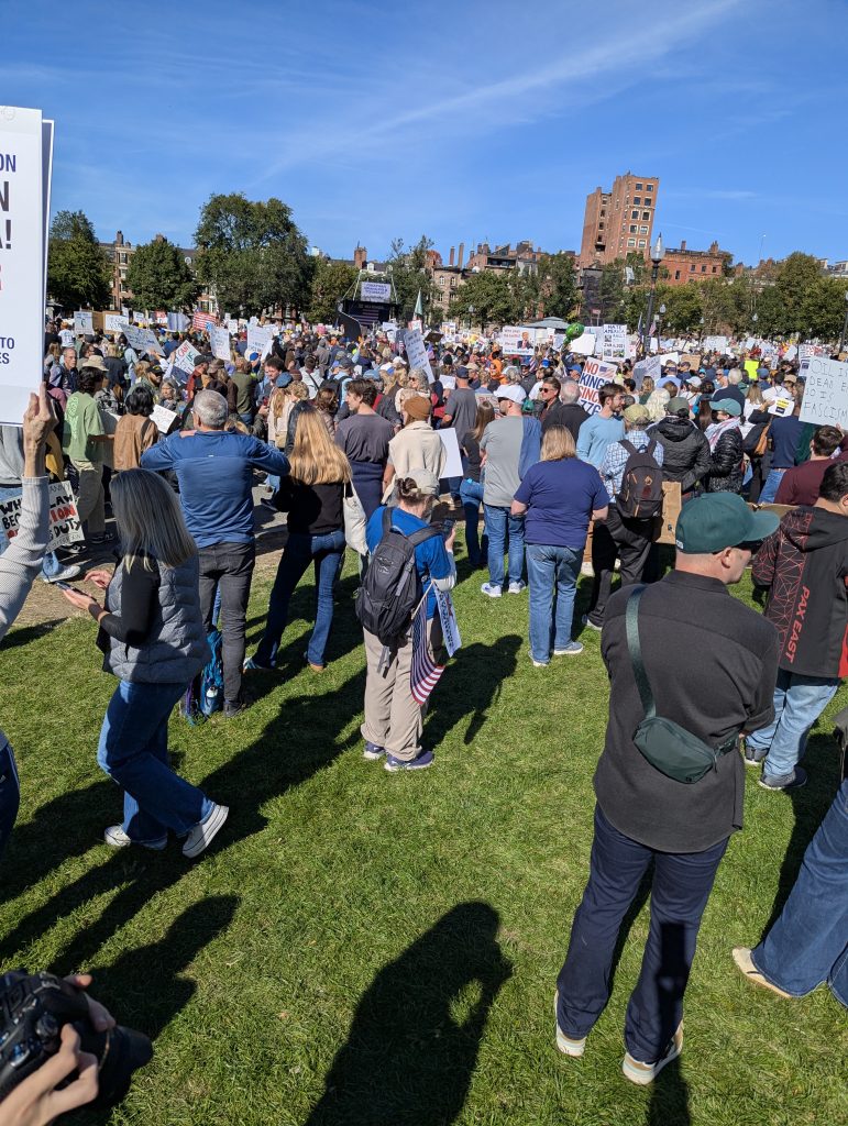 Protest in Boston