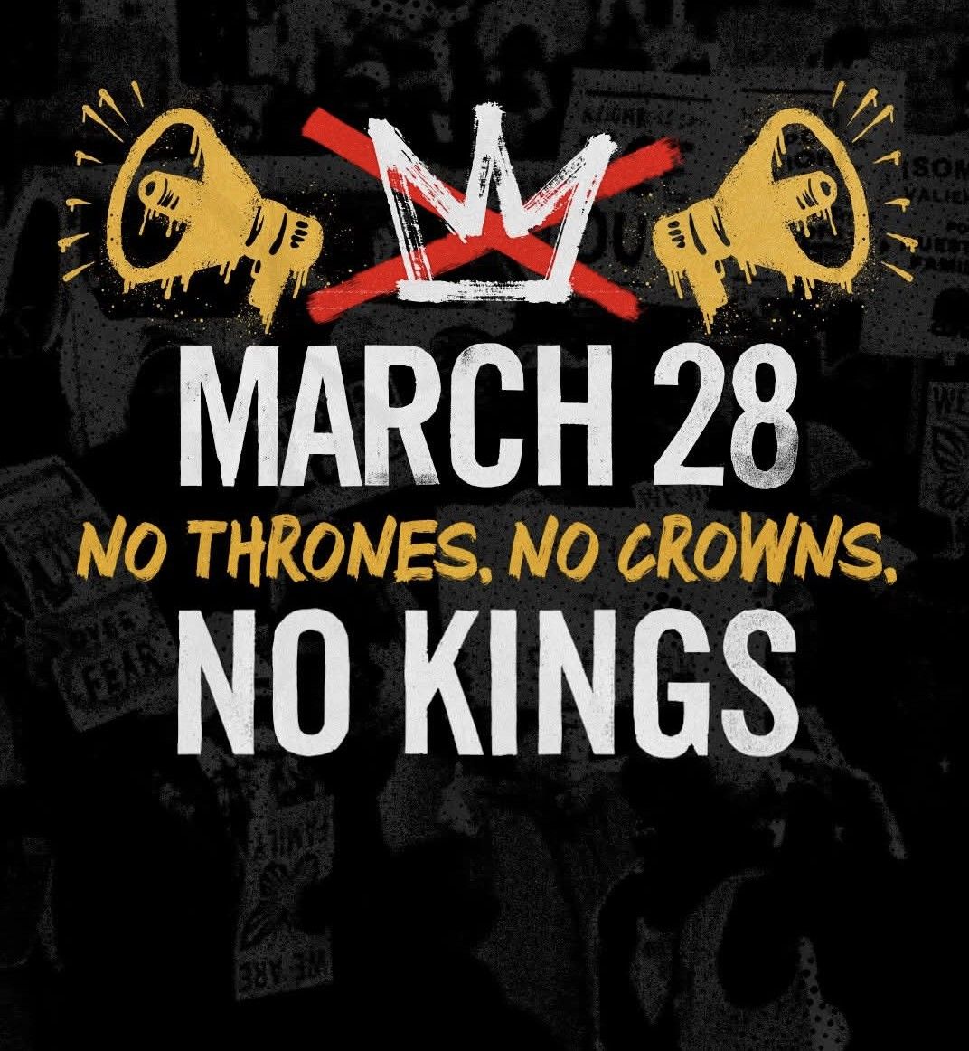 March 28, No Thrones, No Crowns ,No Kings