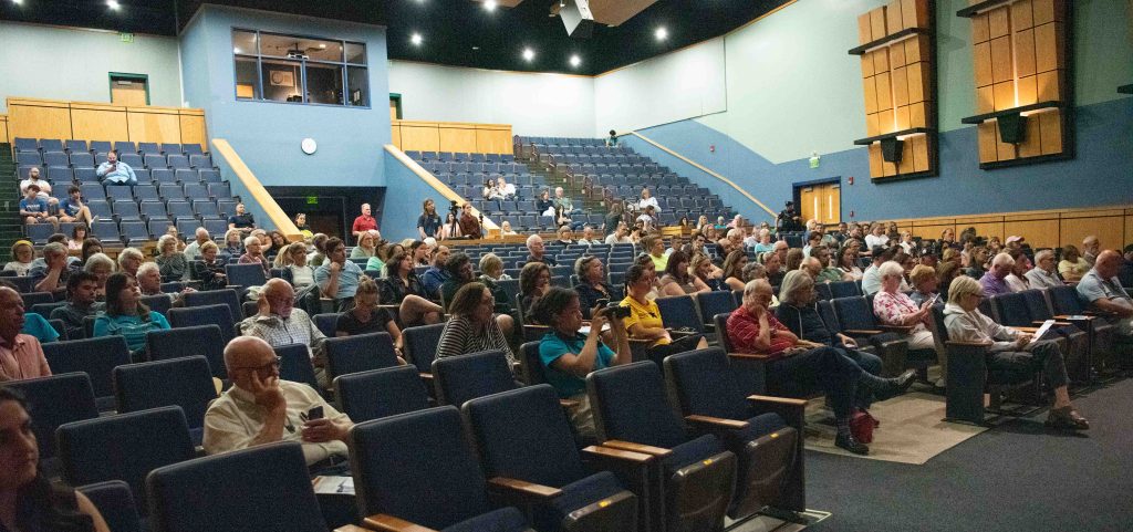 The audience